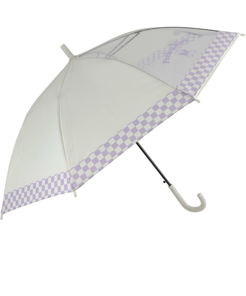 【当商品送料無料】子供 傘 55cm 女の子 通販 ジャンプ傘 キッズ傘 長傘 かさ 雨傘 キッズ 女子 通学 登校 透明窓 窓付き 小学生
