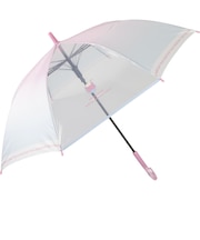 【当商品送料無料】子供 傘 55cm 女の子 通販 ジャンプ傘 キッズ傘 長傘 かさ 雨傘 キッズ 女子 通学 登校 透明窓 窓付き 小学生