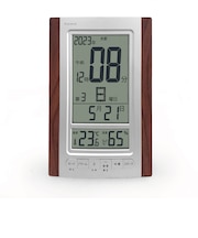 【当商品送料無料】日めくりカレンダー 電波時計 通販 デジタル時計 温度湿度計 カレンダー 日付 置き掛け兼用 置時計 デジタル 電波デジタル時計