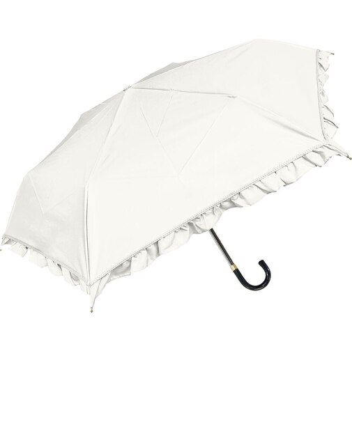 【当商品送料無料】Nakatani 日傘 通販 晴雨兼用傘 折りたたみ傘 925-063 UV フレンチフリル 傘 レディース かさ カサ