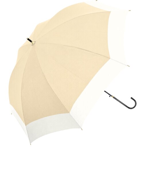【当商品送料無料】Nakatani 日傘 通販 晴雨兼用傘 長傘 ジャンプ傘 916-074 UV ニュアンス バイカラー 傘 レディース かさ