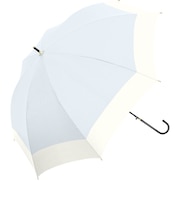 【当商品送料無料】Nakatani 日傘 通販 晴雨兼用傘 長傘 ジャンプ傘 916-074 UV ニュアンス バイカラー 傘 レディース かさ