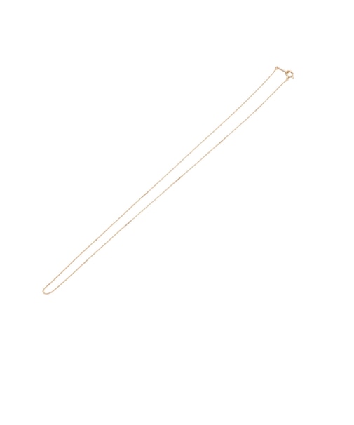 【当商品送料無料】金 ネックレス 18金 通販 日本製 ネックレスチェーン チェーンネックレス 18K 長さ40cm チェーン k18