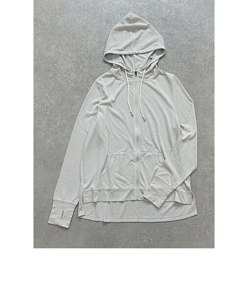 【当商品送料無料】page one ページワン ジップアップパーカー 通販 羽織り 羽織 羽織もの 上着 うわぎ 接触冷感 ひんやり 涼しい ICE