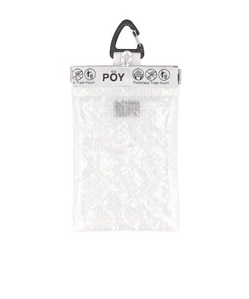 【当商品送料無料】POY ポーイ 携帯ゴミ箱 15178 通販 ばね口ポーチ ゴミポーチ 携帯用ゴミケース トラッシュポーチ ミニポーチ 小物入れ