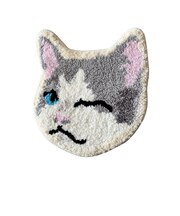【当商品送料無料】チェアマット おしゃれ 通販 チェアパッド 猫 メル キャットチェアマット ネコ ねこ チェアパット にゃんこ マット オシャレ