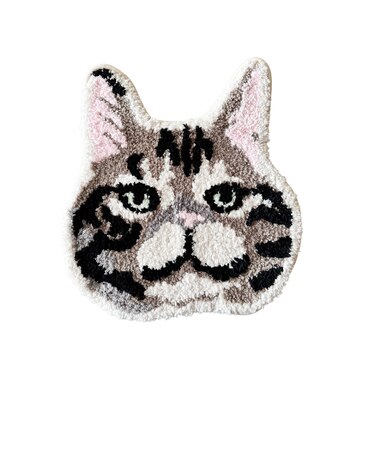 【当商品送料無料】チェアマット おしゃれ 通販 チェアパッド 猫 メル キャットチェアマット ネコ ねこ チェアパット にゃんこ マット オシャレ