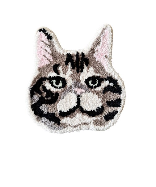 【当商品送料無料】チェアマット おしゃれ 通販 チェアパッド 猫 メル キャットチェアマット ネコ ねこ チェアパット にゃんこ マット オシャレ