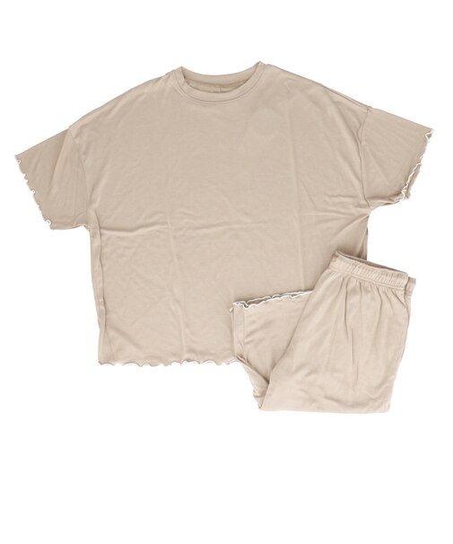 【当商品送料無料】半袖シャツ パンツ 上下セット 通販 tシャツ Tシャツ ズボン ルームウェア 部屋着 ルームウエア 接触冷感 ひんやり 涼しい