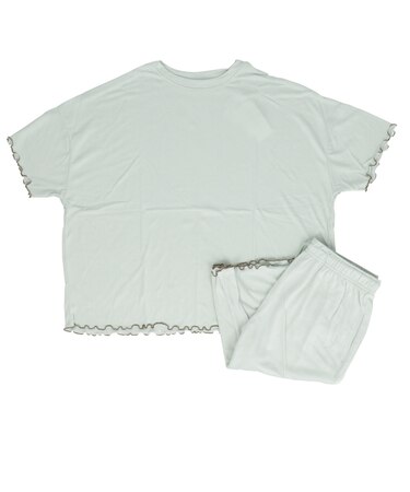 【当商品送料無料】半袖シャツ パンツ 上下セット 通販 tシャツ Tシャツ ズボン ルームウェア 部屋着 ルームウエア 接触冷感 ひんやり 涼しい