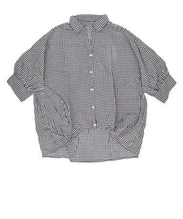 【当商品送料無料】mitis シャツ ミティス 通販 スキッパーシャツ スキッパーブラウス ブラウス 夏 春夏 春秋 5分袖 五分袖