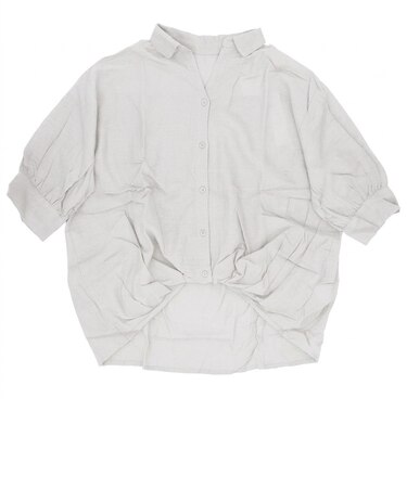 【当商品送料無料】mitis シャツ ミティス 通販 スキッパーシャツ スキッパーブラウス ブラウス 夏 春夏 春秋 5分袖 五分袖