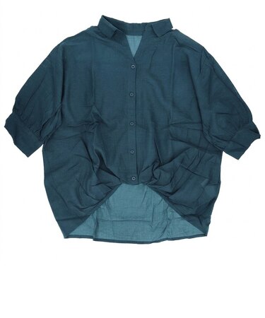 【当商品送料無料】mitis シャツ ミティス 通販 スキッパーシャツ スキッパーブラウス ブラウス 夏 春夏 春秋 5分袖 五分袖