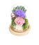 【当商品送料無料】プリザーブドフラワー 仏花 ガラスドーム 通販 プリザーブド フラワー フラワーアレンジメント ガラス ドーム 和風ガラスドーム