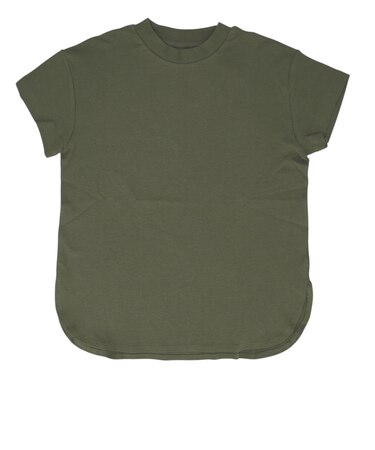 【当商品送料無料】mitis Tシャツ ミティス 通販 モックネックTシャツ カットソー 前後差 プルオーバー レディース 半袖 夏 春夏 春秋