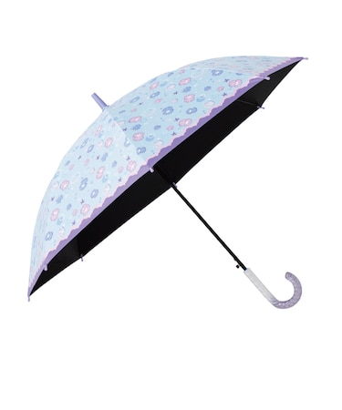 【当商品送料無料】傘 55cm 女の子 小学生 通販 長傘 ジャンプ傘 キッズ 晴雨兼用傘 雨傘 日傘 通学 登下校 風に強い傘 耐風傘 遮光