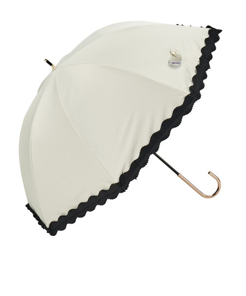 【当商品送料無料】kizawa キザワ 長傘 フリル 通販 日傘 雨傘 晴れ雨兼用傘 晴雨兼用傘 傘 カサ かさ レディース傘 晴れ雨兼用 晴雨兼用