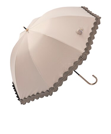 【当商品送料無料】kizawa キザワ 長傘 フリル 通販 日傘 雨傘 晴れ雨兼用傘 晴雨兼用傘 傘 カサ かさ レディース傘 晴れ雨兼用 晴雨兼用