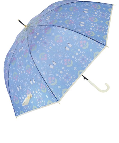 【当商品送料無料】mikuni 傘 ビニール 通販 長傘 60cm ビニール傘 雨傘 ジャンプ傘 かさ カサ レディース 丈夫 グラスファイバー