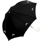 【当商品送料無料】Nakatani 日傘 通販 晴雨兼用傘 長傘 916-072 UV ノーブルリボン 傘 レディース かさ カサ アンブレラ