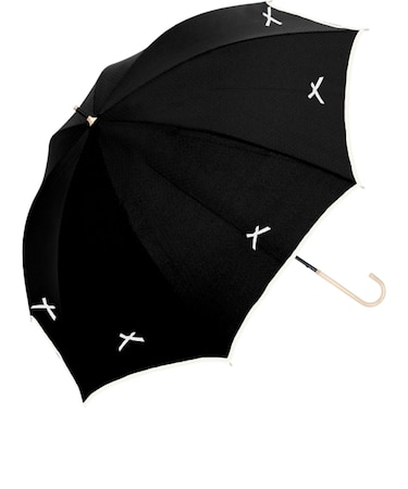 【当商品送料無料】Nakatani 日傘 通販 晴雨兼用傘 長傘 916-072 UV ノーブルリボン 傘 レディース かさ カサ アンブレラ