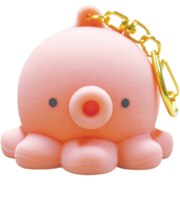 【当商品送料無料】キーホルダー ライト付き 通販 もちっとライトキーホルダー キーリング 光る バッグチャーム チャーム 和風 かわいい グッズ