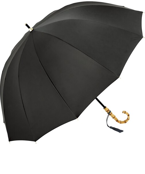 【当商品送料無料】ビコーズ because 長傘 通販 晴雨兼用 晴雨兼用傘 長かさ 雨傘 かさ 傘 大きめ 55cm 55センチ 手開き
