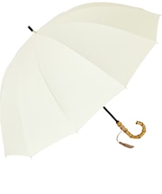 【当商品送料無料】ビコーズ because 長傘 通販 晴雨兼用 晴雨兼用傘 長かさ 雨傘 かさ 傘 大きめ 55cm 55センチ 手開き