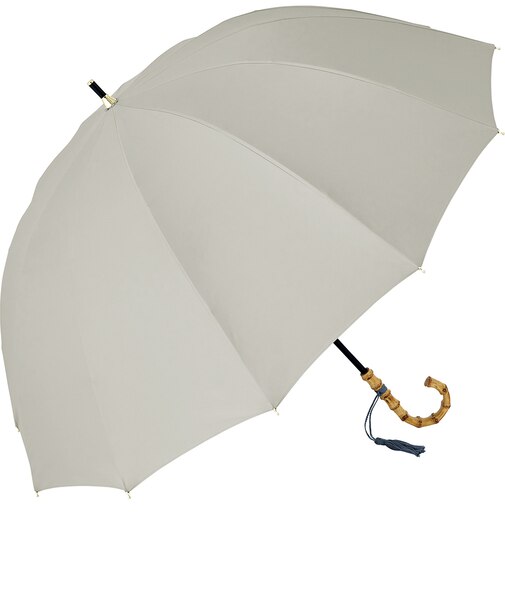 【当商品送料無料】ビコーズ because 長傘 通販 晴雨兼用 晴雨兼用傘 長かさ 雨傘 かさ 傘 大きめ 55cm 55センチ 手開き