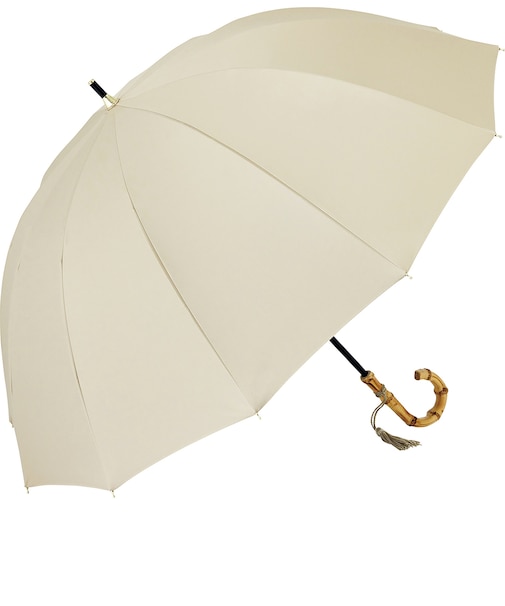 【当商品送料無料】ビコーズ because 長傘 通販 晴雨兼用 晴雨兼用傘 長かさ 雨傘 かさ 傘 大きめ 55cm 55センチ 手開き