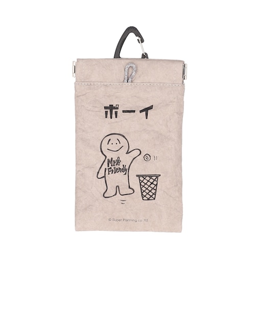 【当商品送料無料】POY ポーイ 携帯ゴミ箱 15180 通販 ばね口ポーチ トラッシュポーチ ゴミポーチ 携帯用ゴミケース ミニポーチ 小物入れ