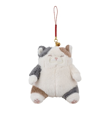 【当商品送料無料】マスコット 通販 ねこ肯定感 ネココウテイカン キーホルダー 御守りマスコット ストラップ キーリング チャーム 持ち歩き 携帯