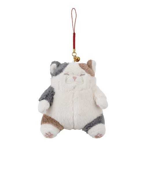 【当商品送料無料】マスコット 通販 ねこ肯定感 ネココウテイカン キーホルダー 御守りマスコット ストラップ キーリング チャーム 持ち歩き 携帯