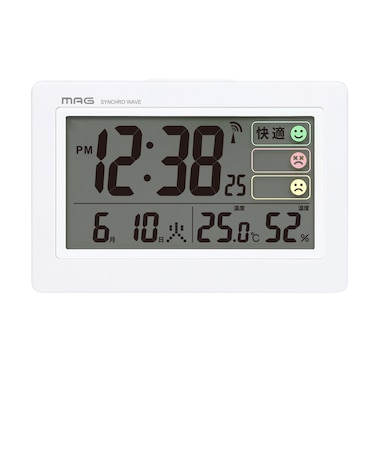 【当商品送料無料】mag 目覚まし時計 大きい T796 通販 ノア精密 電波時計 目覚し時計 置き時計 置時計 アラーム時計 目覚まし 時計 卓上