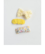 【当商品送料無料】パッチンどめ 子供 3個セット 通販 Rora ローラ ブルームレース パッチン留め ヘアクリップ ヘアピン こども