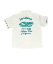 【当商品送料無料】ヒューストン ボウリングシャツ 通販 HOUSTON ボウリング シャツ 半袖シャツ 半袖 ボーリングシャツ アメカジ 襟シャツ