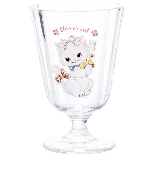 【当商品送料無料】脚付きグラス 日本製 通販 グラス 脚付き ガラス製 コップ ガラスコップ カップ 透明 かわいい キャラクター レトロ おしゃれ