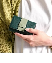 【当商品送料無料】LIZDAYS 二つ折り財布 通販 リズデイズ ミニ財布 ウォレット お札 折れない 小銭入れ 小さい財布 レディース カード入れ