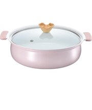 【当商品送料無料】カクセー コロント ガス火専用 軽量浅型卓上鍋 24cm 通販 卓上鍋 両手鍋 浅型鍋 ガスコンロ専用 coronto light