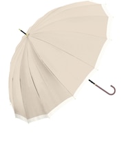 【当商品送料無料】傘 16本骨 レディース おしゃれ 通販 耐風傘 晴雨兼用傘 55cm 手開き 長傘 耐風 55センチ 雨傘 かさ レディース傘