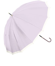 【当商品送料無料】傘 16本骨 レディース おしゃれ 通販 耐風傘 晴雨兼用傘 55cm 手開き 長傘 耐風 55センチ 雨傘 かさ レディース傘