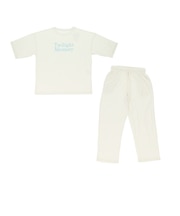 【当商品送料無料】半袖シャツ パンツ ロゴ 上下セット 通販 tシャツ Tシャツ ズボン ロゴtシャツ ロゴTシャツ ルームウェア 部屋着 接触冷感