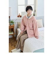 【当商品送料無料】半纏 レディース 通販 はんてん ルームウェア 部屋着 ワンマイルウェア ルームウエア ボア ジャケット 上着 アウター 羽織り