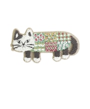 【当商品送料無料】ブローチ 刺繍 通販 立体刺繍 アクセサリー ファッション小物 ワンポイント 飾り レディース 女性 ギフト 贈り物