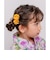 【当商品送料無料】ヘアクリップ お花 2個セット 通販 日本製 Rora キャサリン 髪留め 髪飾り 子供 女の子 キッズ フラワー お団子