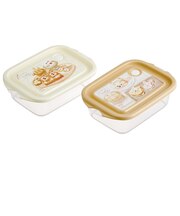 【当商品送料無料】保存容器 フタをしたままレンジ 通販 日本製 フードコンテナ 2個セット お弁当箱 ランチボックス キャラクター レンジ対応