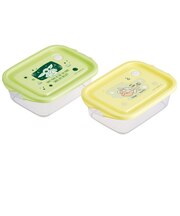 【当商品送料無料】保存容器 フタをしたままレンジ 通販 日本製 フードコンテナ 2個セット お弁当箱 ランチボックス キャラクター レンジ対応