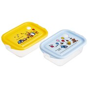 【当商品送料無料】保存容器 フタをしたままレンジ 通販 日本製 フードコンテナ 2個セット お弁当箱 ランチボックス キャラクター レンジ対応