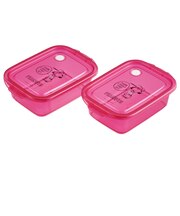 【当商品送料無料】保存容器 フタをしたままレンジ 通販 日本製 フードコンテナ 2個セット お弁当箱 ランチボックス キャラクター レンジ対応