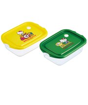 【当商品送料無料】保存容器 フタをしたままレンジ 通販 日本製 フードコンテナ 2個セット お弁当箱 ランチボックス キャラクター レンジ対応